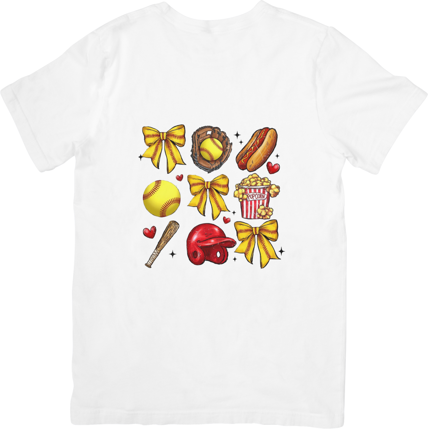 Softball Coquette Tshirt