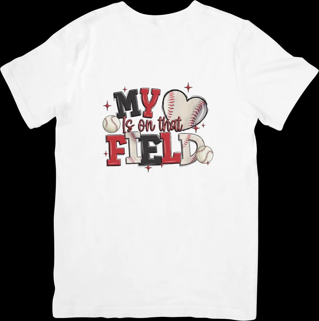 My Heart Is On That Field Tshirt