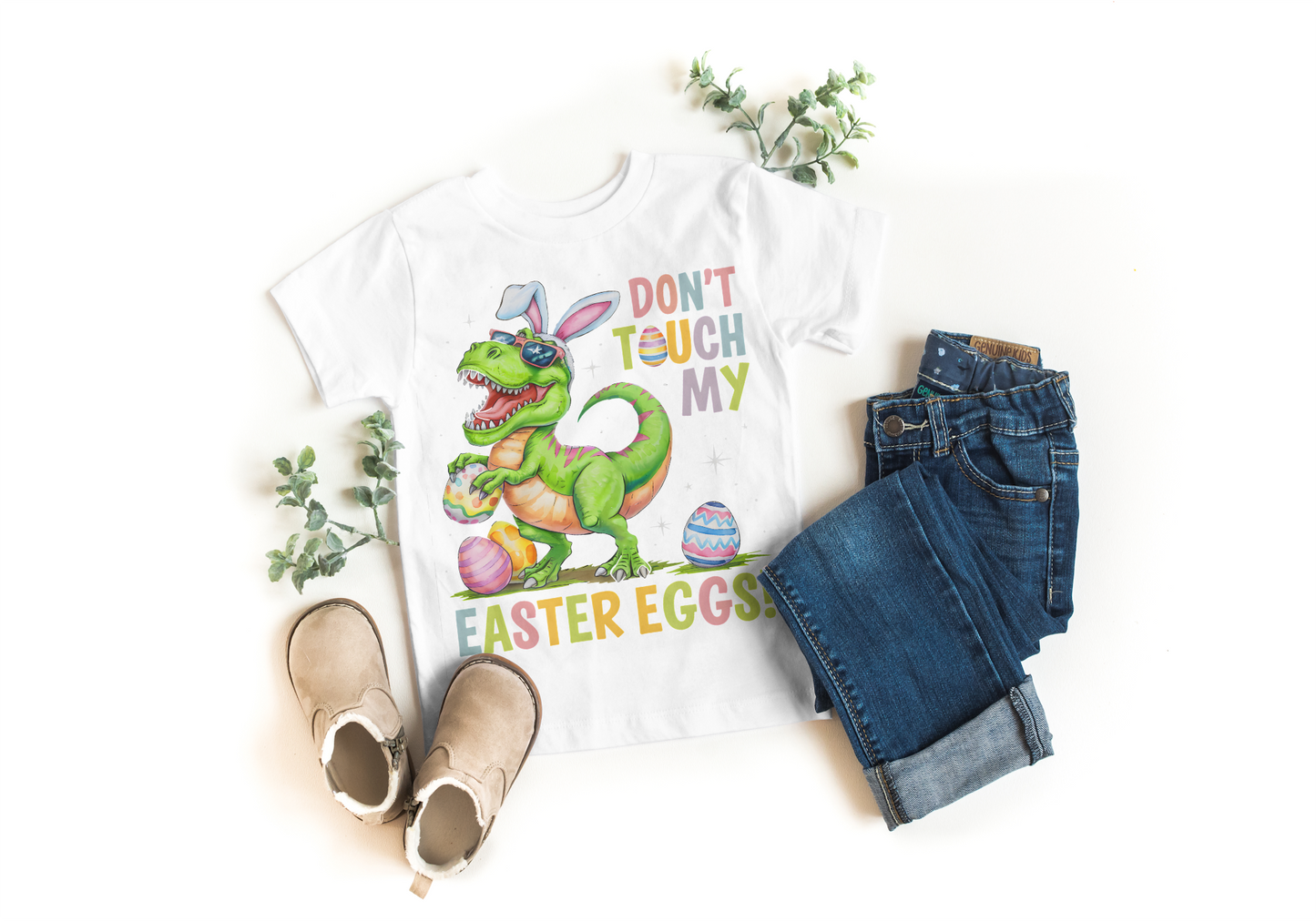 Don't Touch My Easter Eggs Kids Shirt